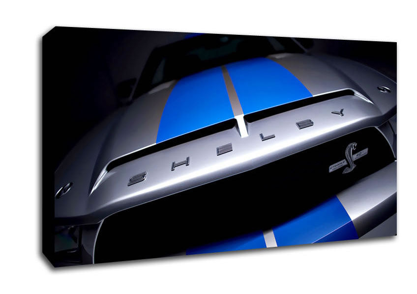 Mustang Shelby Grill Canvas Wall Art