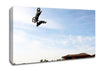 Motorcross In The Air Canvas Wall Art