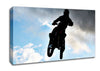 Motorcross Freestyle In The Sky Canvas Wall Art