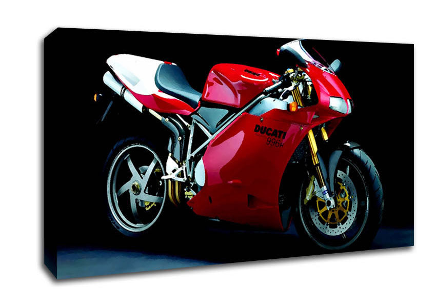 Motorbike Ducati Canvas Wall Art