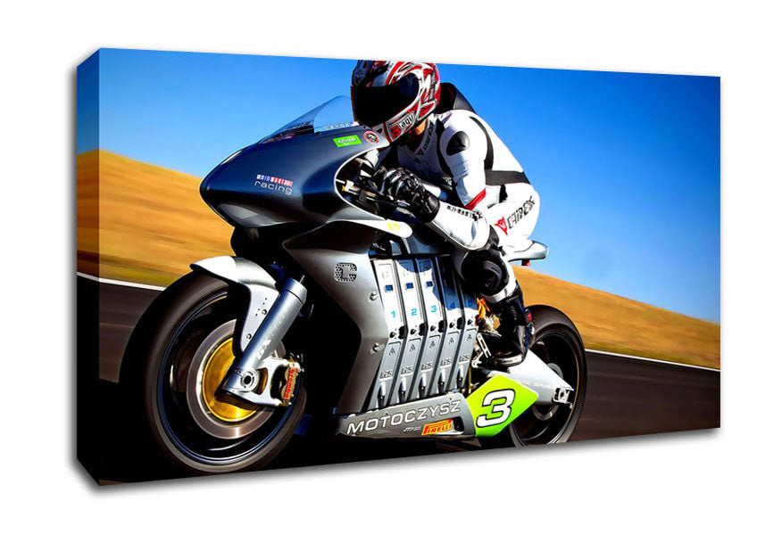 Motoczysz Racing Bike Canvas Wall Art
