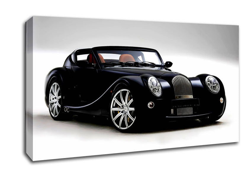 Morgan Black Canvas Wall Art