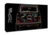 Mini Retro Canvas Wall Art