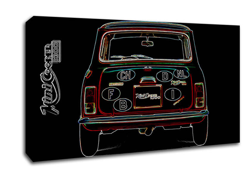 Mini Retro Canvas Wall Art