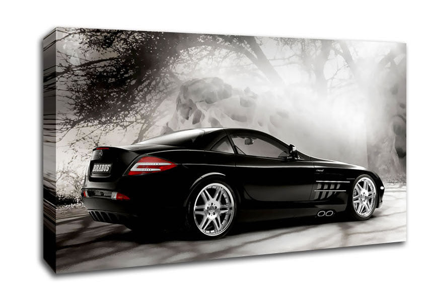 Mercedes Maclaren Slr Canvas Wall Art
