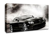 Mercedes Maclaren Black And White Canvas Wall Art
