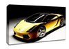 Lamborghini Yellow Stunner Canvas Wall Art