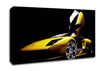Lamborghini Doors Yellow Canvas Wall Art