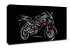Honda Cbr Canvas Wall Art