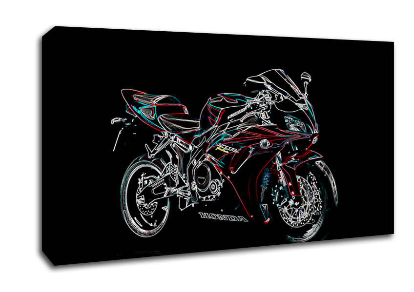 Honda Cbr Canvas Wall Art