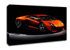 Lamborghini Aventador Orange Canvas Wall Art