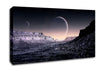 Planes On Sky Fantasy Canvas Wall Art