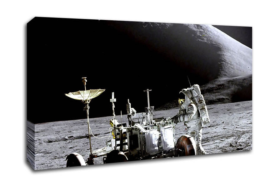 Mount Hadley Canvas Wall Art