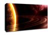 Planet Rings Sun Canvas Wall Art