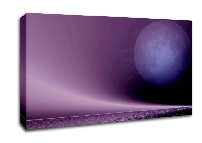 Lavender Moon Canvas Wall Art