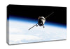 Orbiting The Earth Canvas Wall Art