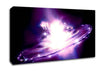 Pink Exploding Star Canvas Wall Art