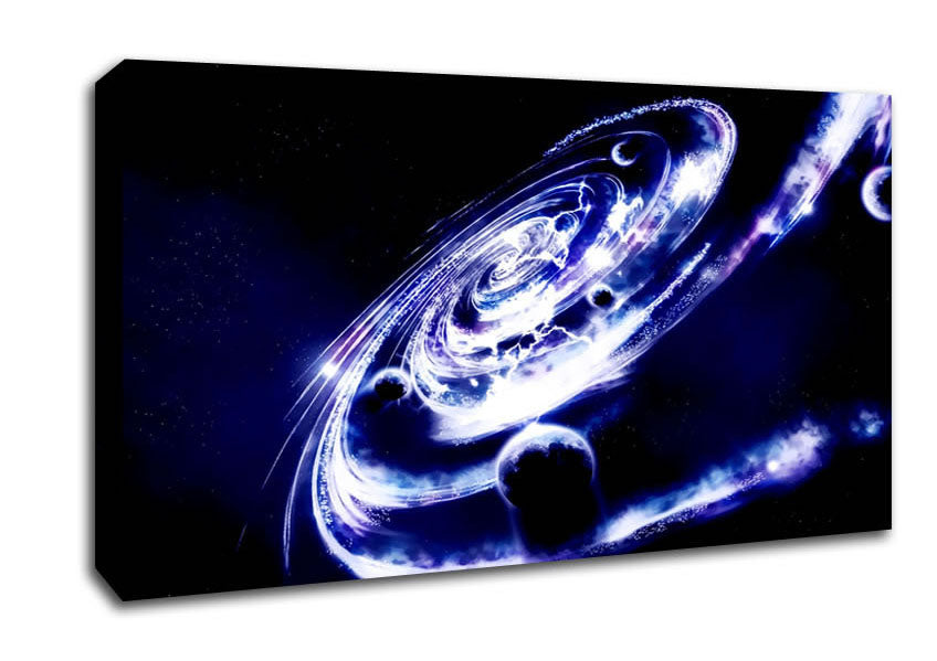 Beyond The Galaxys Canvas Wall Art