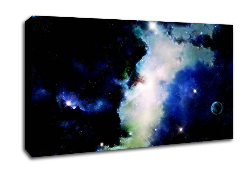 Planet Constellation Canvas Wall Art