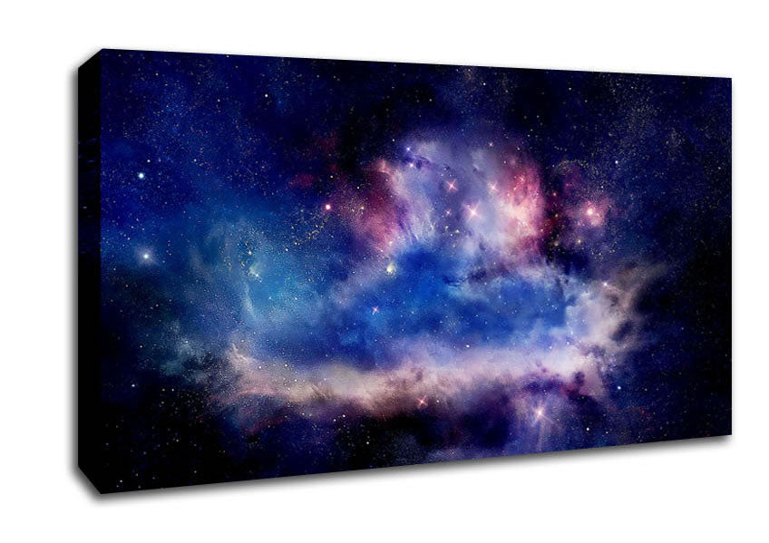 Planet Nebula Canvas Wall Art