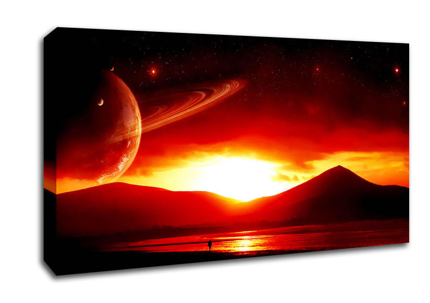 On Another Planet Canvas Wall Art