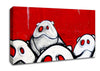 3116-Strange Animals Canvas Wall Art