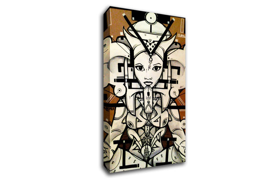 Indian Goddess Canvas Wall Art