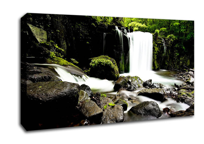Most Beautiful Waterfalls In The World Canvas Wall Art