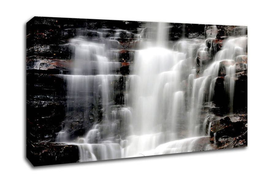 Natural Waterfalls Spill Canvas Wall Art