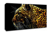 Leopard Glory Canvas Wall Art