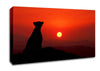 Panther Sunset Canvas Wall Art