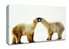 Polar Bear Love Canvas Wall Art