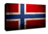 Norway Flag Canvas Wall Art