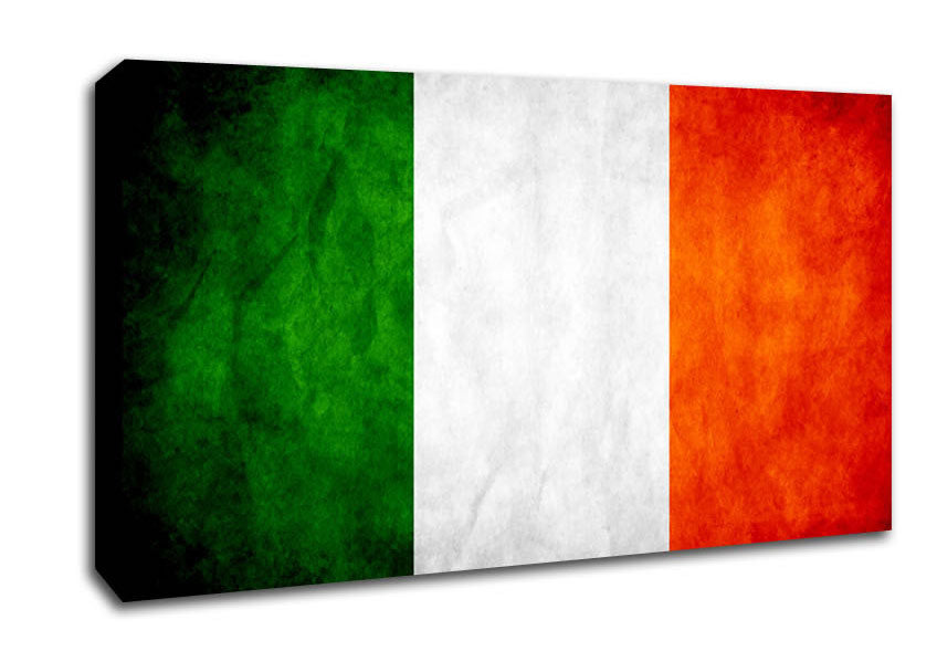 Irish Flag Canvas Wall Art