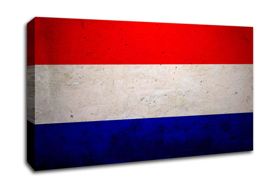 Netherland Flag Canvas Wall Art