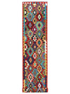 Maimana Afghanistan Kilim Runner - 388 x 87 cm