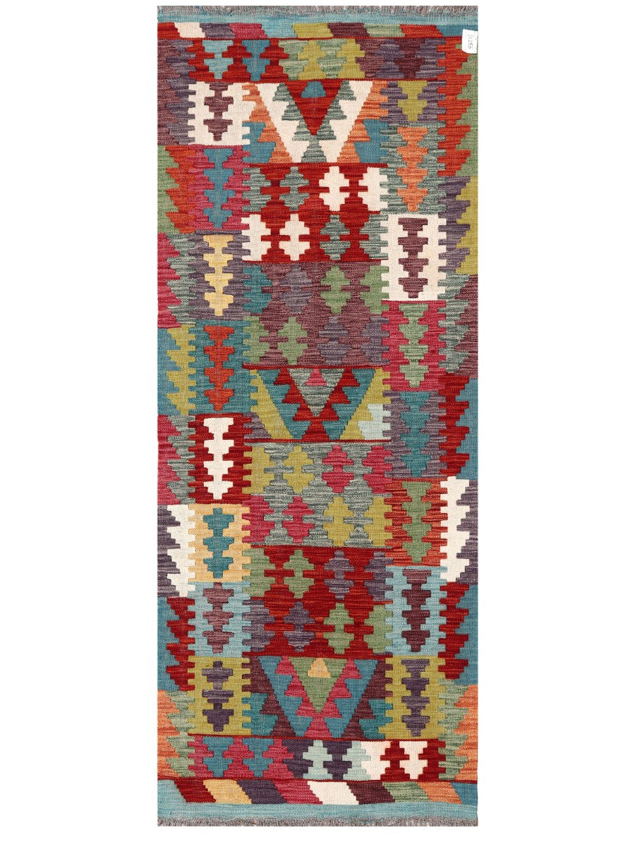 Maimana Kilim - 202 x 79 cm
