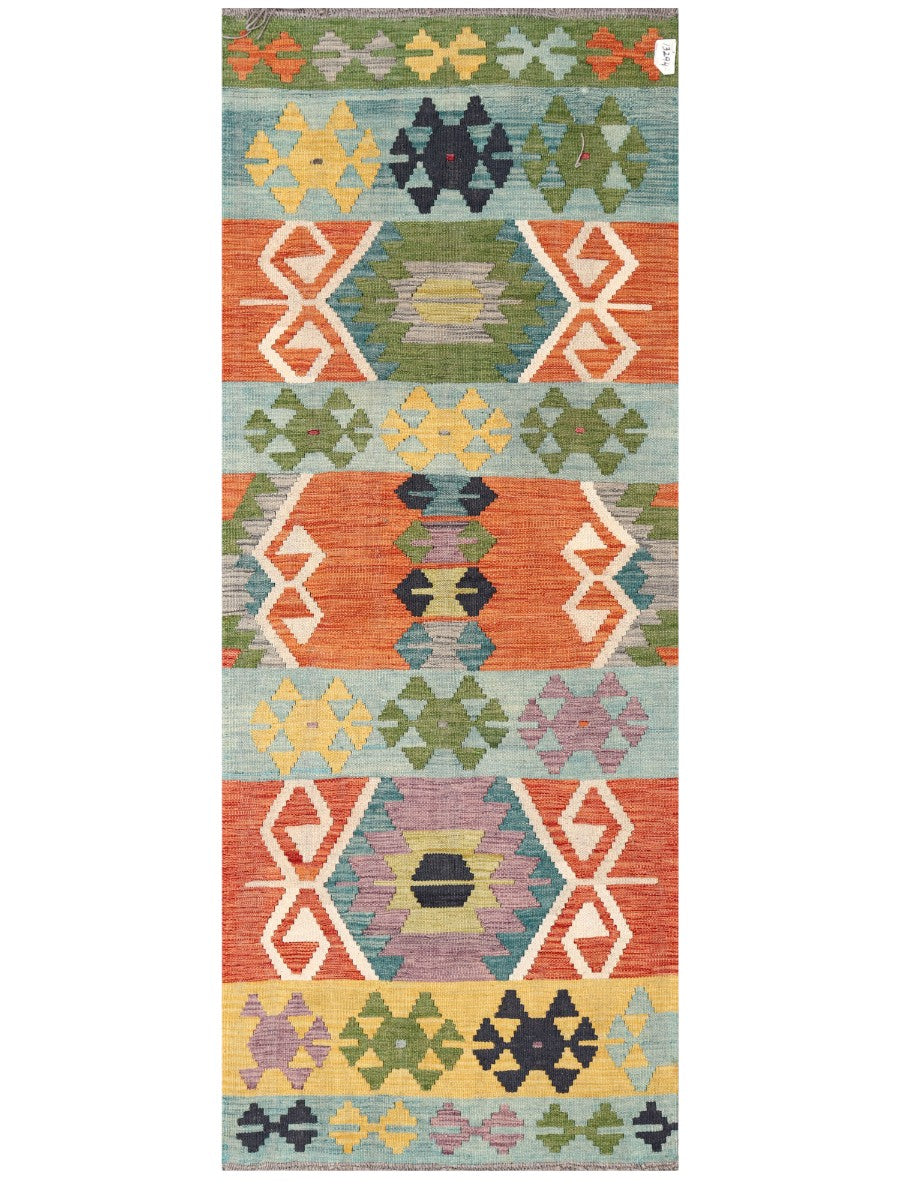 Maimana Kilim - 201 x 79 cm