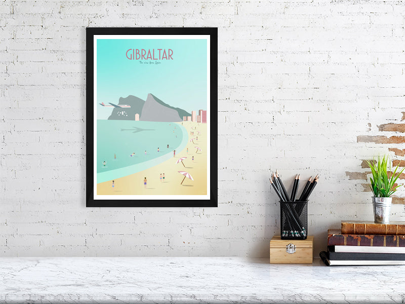 Gibraltar, The view from Spain