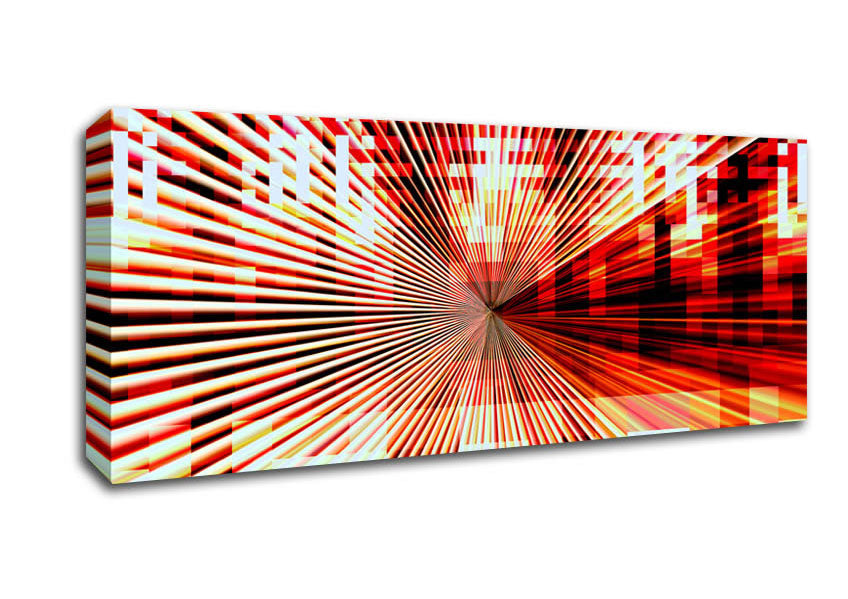 Blaze Of Light Canvas Wall Art