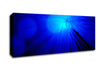 Blue Spot Lights Canvas Wall Art