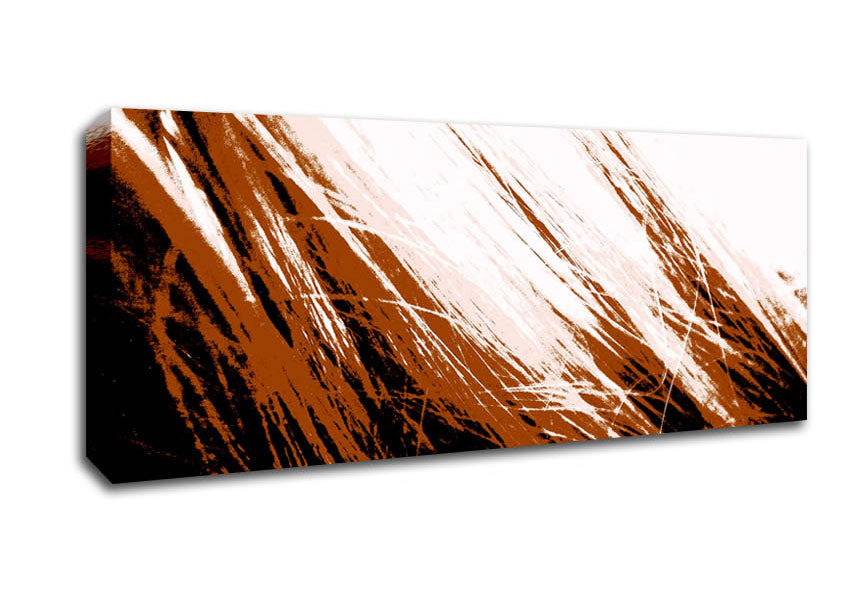 Chocolate Snow Storm Canvas Wall Art