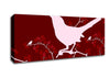 Red Humming Bird Canvas Wall Art
