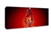 Red Water Candle Canvas Wall Art