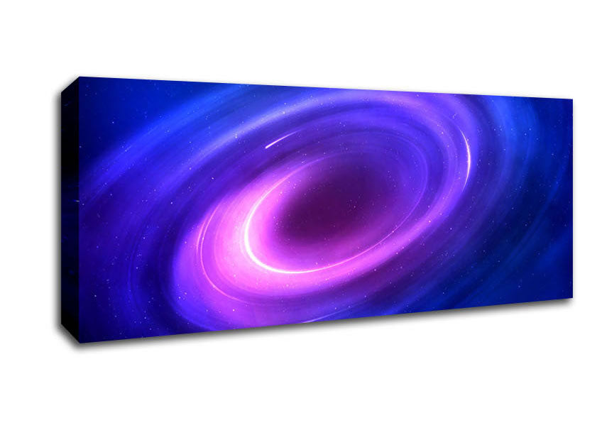 Space Vortex Canvas Wall Art