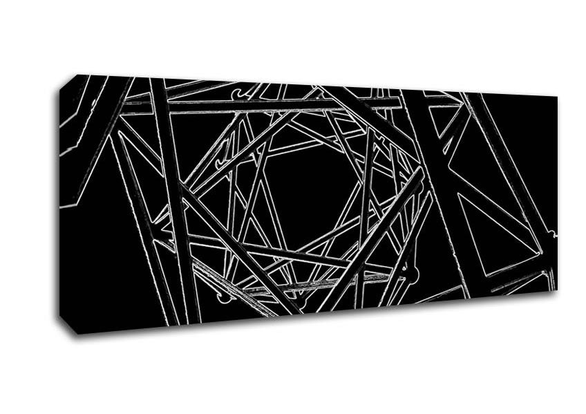 Structure Canvas Wall Art