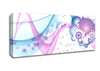 Baby Pink Blues Canvas Wall Art