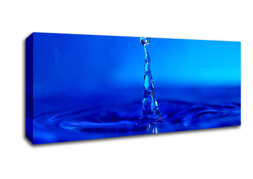 Water Drop Attention Canvas Wall Art