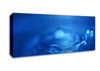 Water Splash Ripple Blue Canvas Wall Art