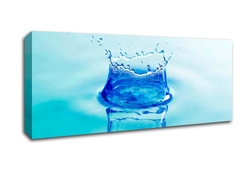 Water Splash Reflection Canvas Wall Art